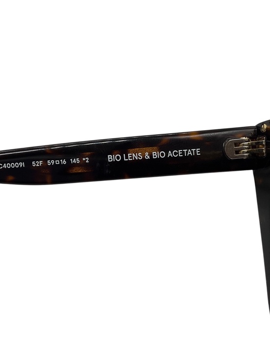 STELLA MCCARTNEY DARK HAVANA BROWN TORTOISESHELL GRADIENT BIO LENS & BIO ACETATE main image 5